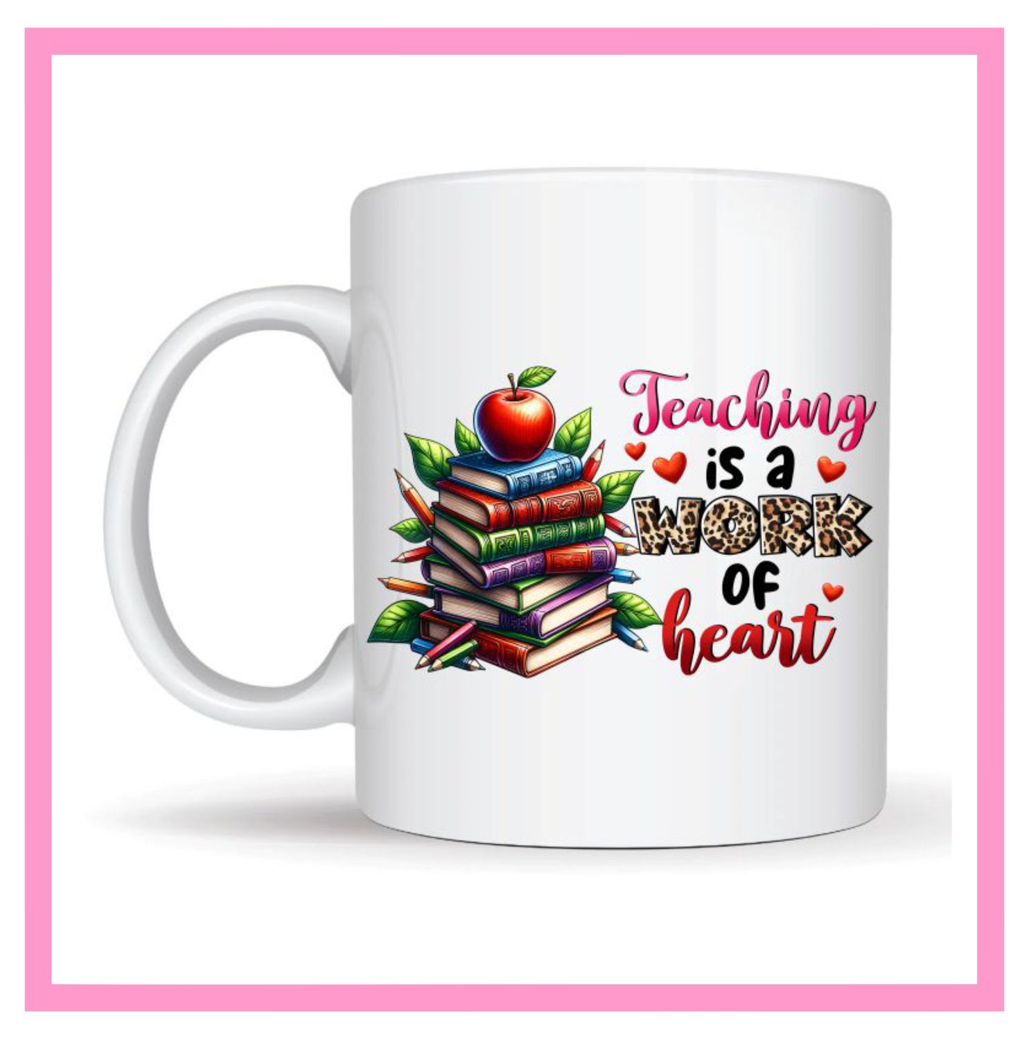 Coffee Mug with a beautiful teacher design