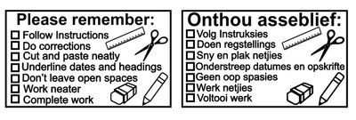Checklist Stamp - 4