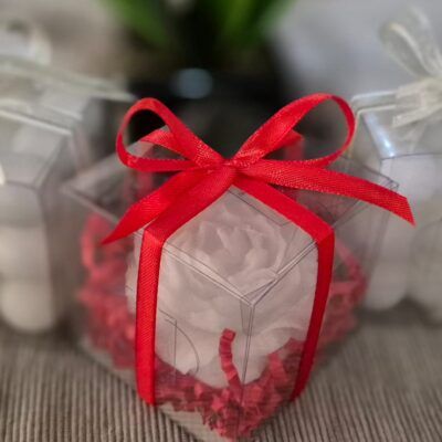 Small Rose Candle