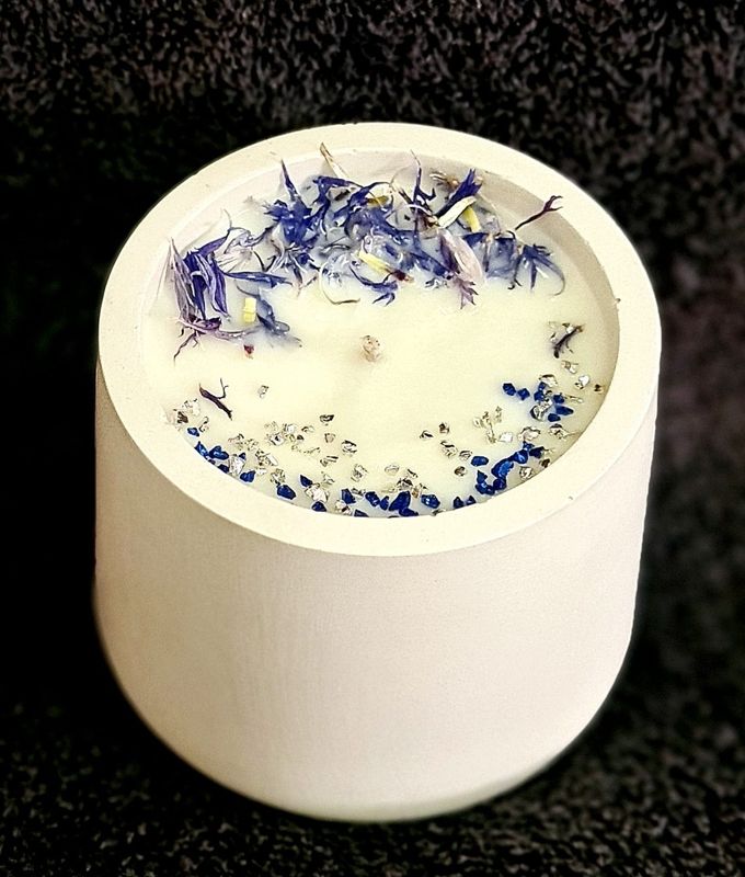 Nordic Cement Jar &amp; Lid