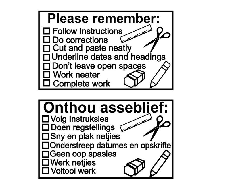 Checklist Stamp - 5