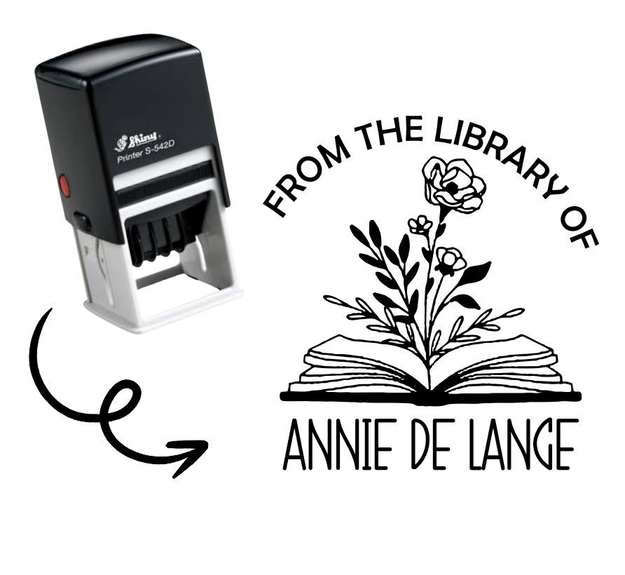 42x42mm Library Stamps