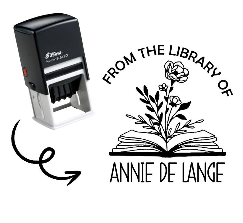 42x42mm Library Stamps