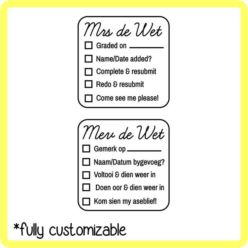 Checklist Stamp - 2