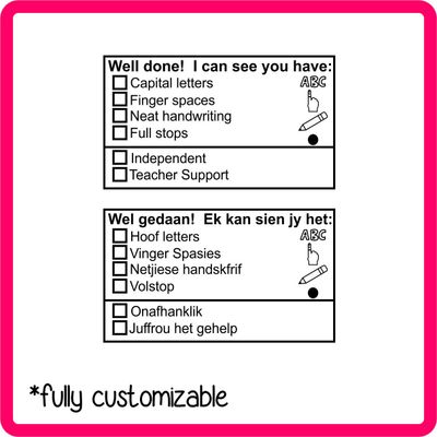 Checklist Stamp - 4