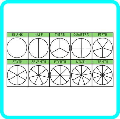 Fraction Stamps