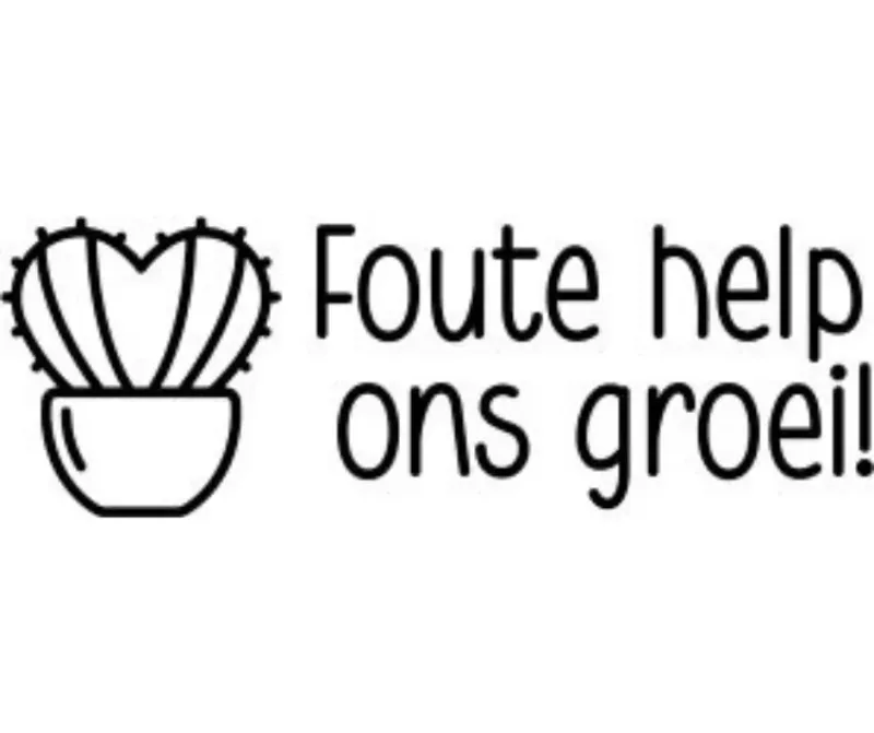 Foute help ons groei