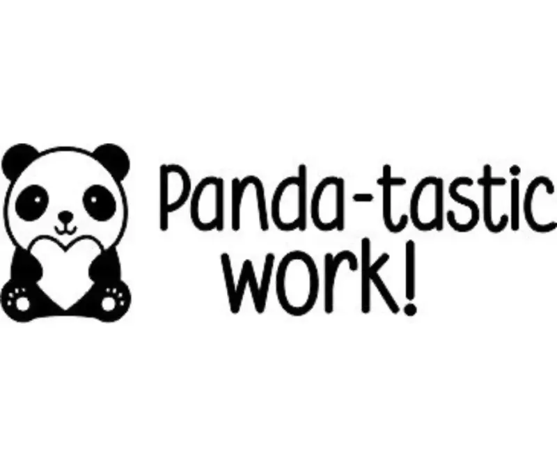 Panda-Tastic Work