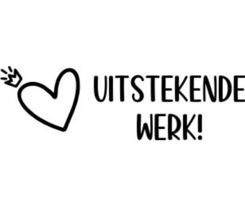 Uitstekende werk
