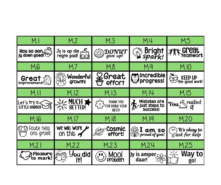 Motivational Stamps - Jozi Stamps