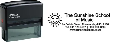 Shiny S-833 Stamp - Jozi Stamps 