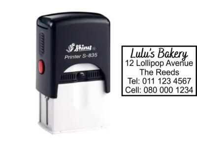 Shiny S-835 Stamp - Jozi Stamps 