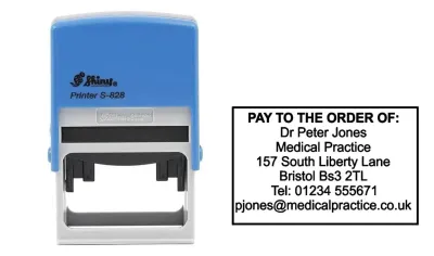 Shiny S828 Stamp - Jozi Stamps 