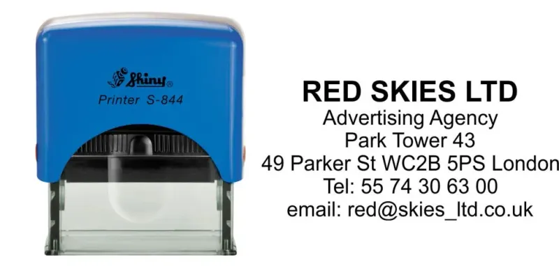 Shiny S-844 - Jozi Stamps 