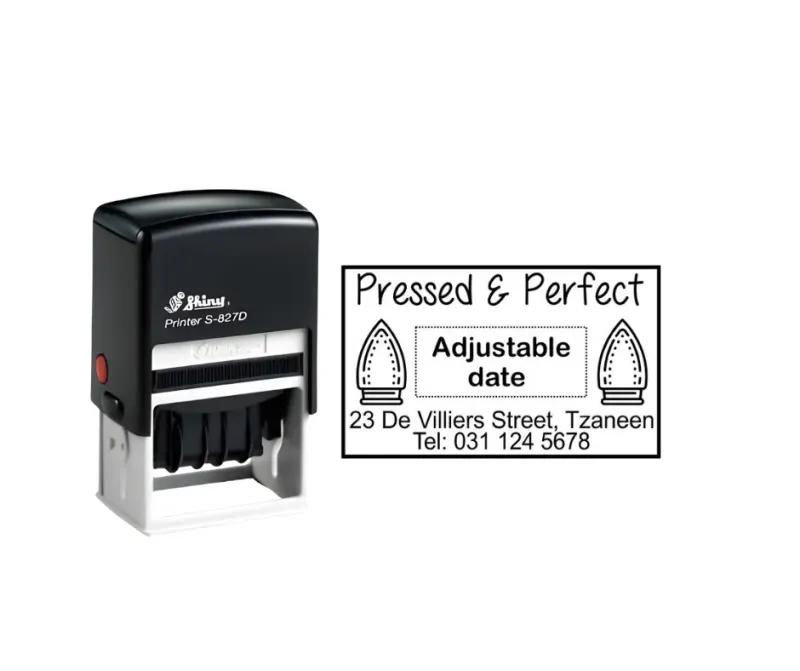 Shiny S-827 Date Stamp (50x30mm) - Jozi Stamps 