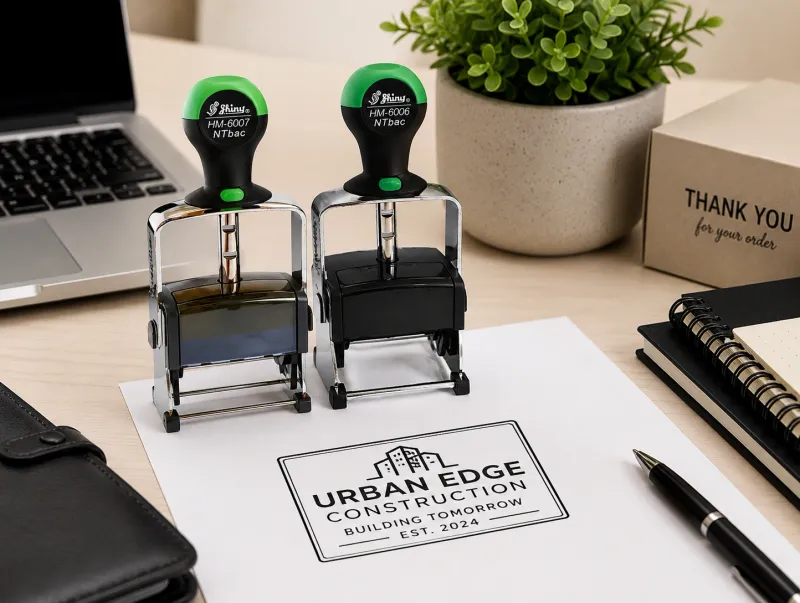 Heavy Duty Text + Logo Stamps