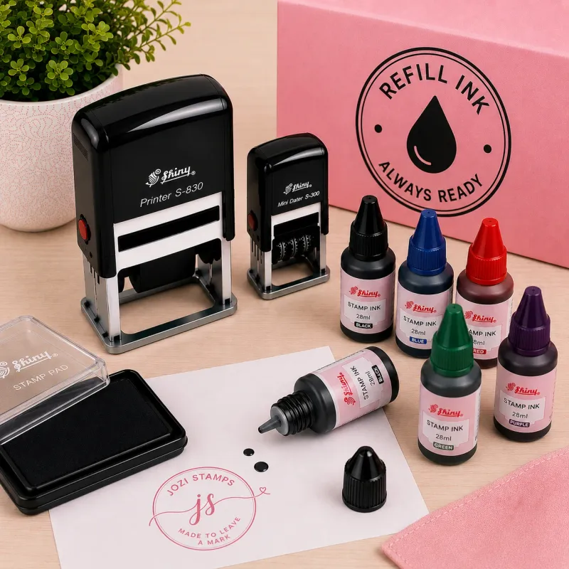 Shiny Refill Ink South Africa Jozi Stamps webp