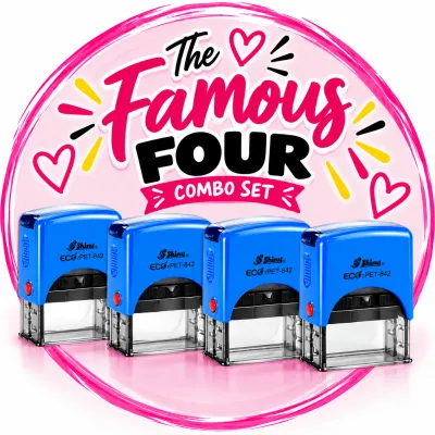 The Famous Four Teacher Stamp Combo Jozi Stamps webp