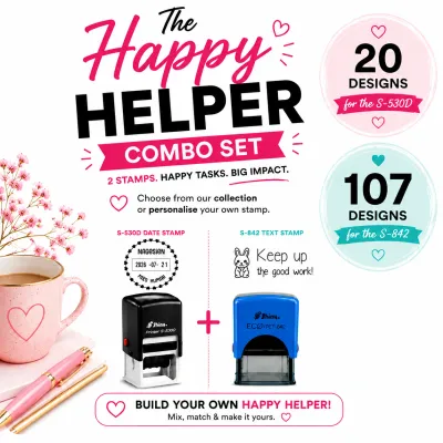The Happy Helper Teacher Combo Set Jozi Stamps webp