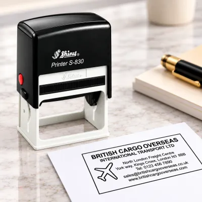 Shiny S-830 Company Stamp Jozi Stamps webp
