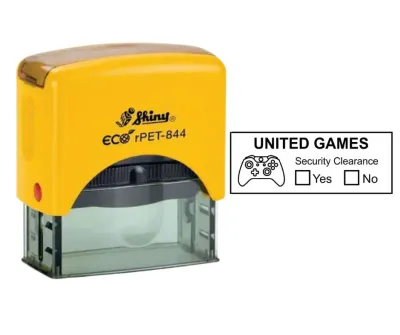 Business Information Self-Inking Stamps - S-844