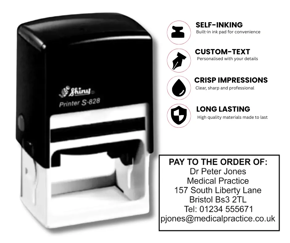 Company Stamp - Shiny S-828