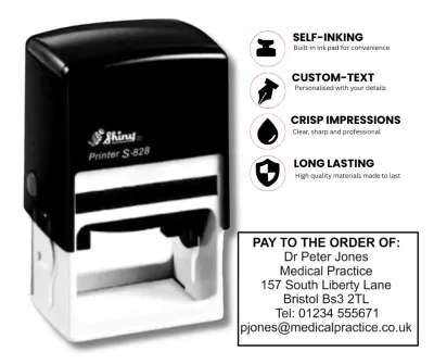 Company Stamp - Shiny S-828