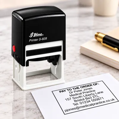Shiny S-828 Company Stamp Jozi Stamp webp