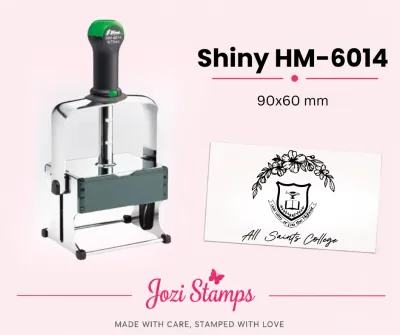 Shiny HM-6014 (90x60mm) Heavy Duty Self Inking Stamp South Africa Jozi Stamps webp
