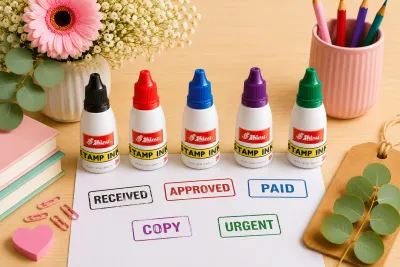 Shiny endorsement refill ink 28ml South Africa Jozi Stamps webp