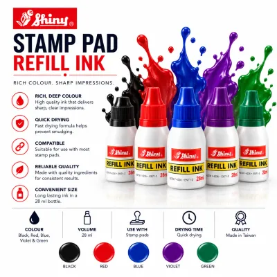 Shiny Endorsement Refill Ink Jozi Stamps webp