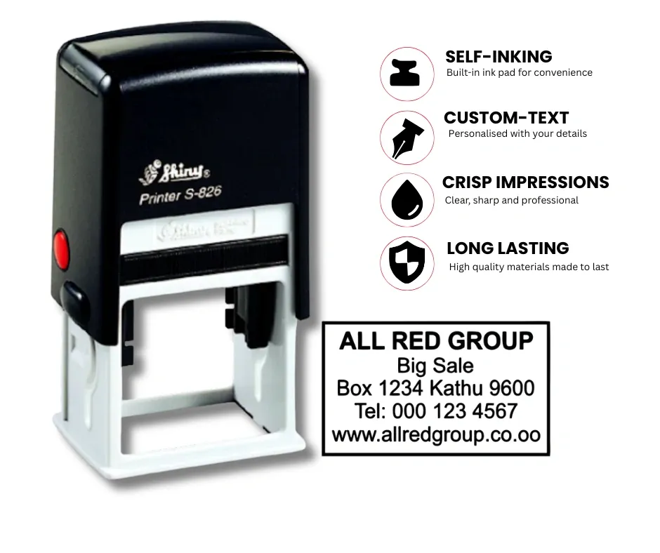 Company Stamp - Shiny S-826