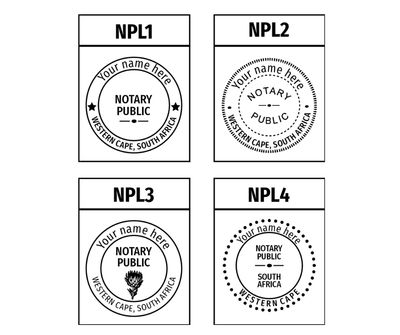Notary Stamp - 42x42mm