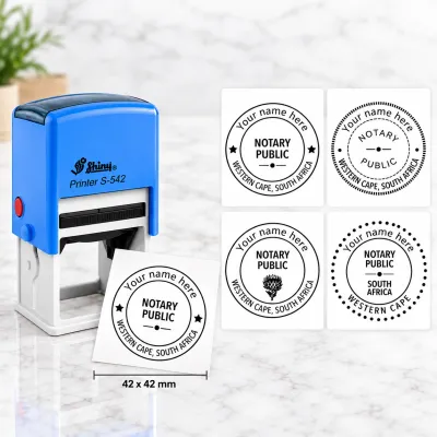 Shiny S-542 Notary Public Stamp Jozi Stamps webp