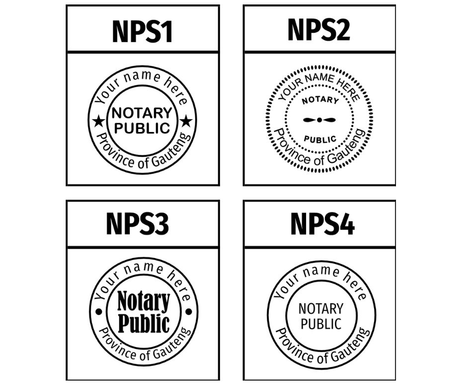 Notary Stamp - 32x32mm