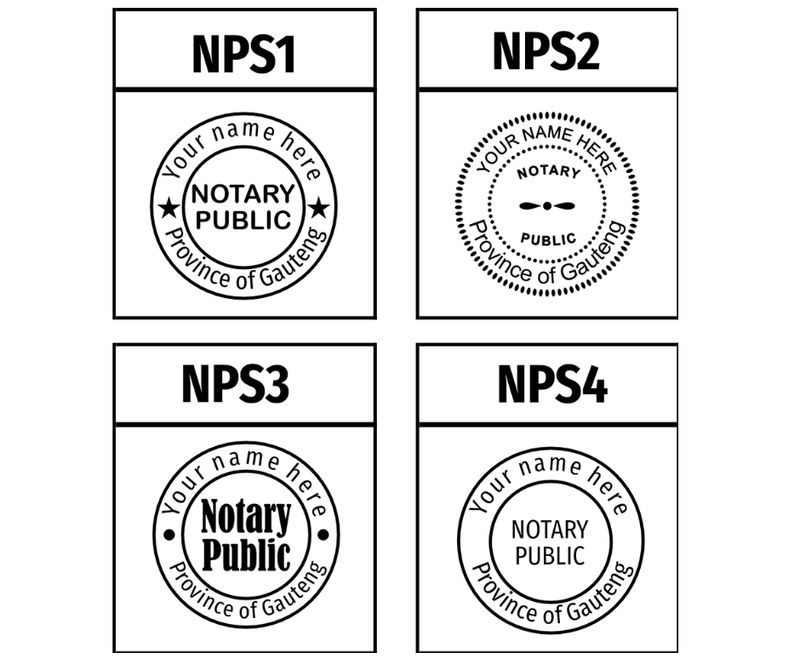 Notary Stamp - 32x32mm