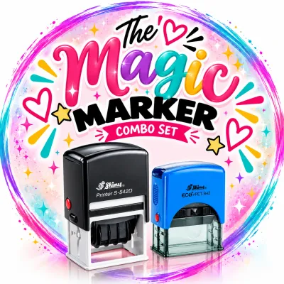 The Magic Marker Teacher Combo Set Jozi Stamps webp