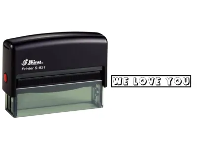 Business Information Self-Inking Stamp - S-831