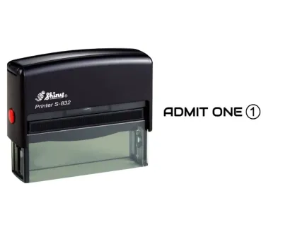 Business Information Self-Inking Stamp - S-832