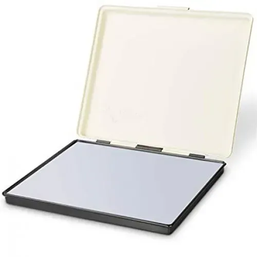 Stamp pad for clear and crisp impressions MP-1F Metal Shiny