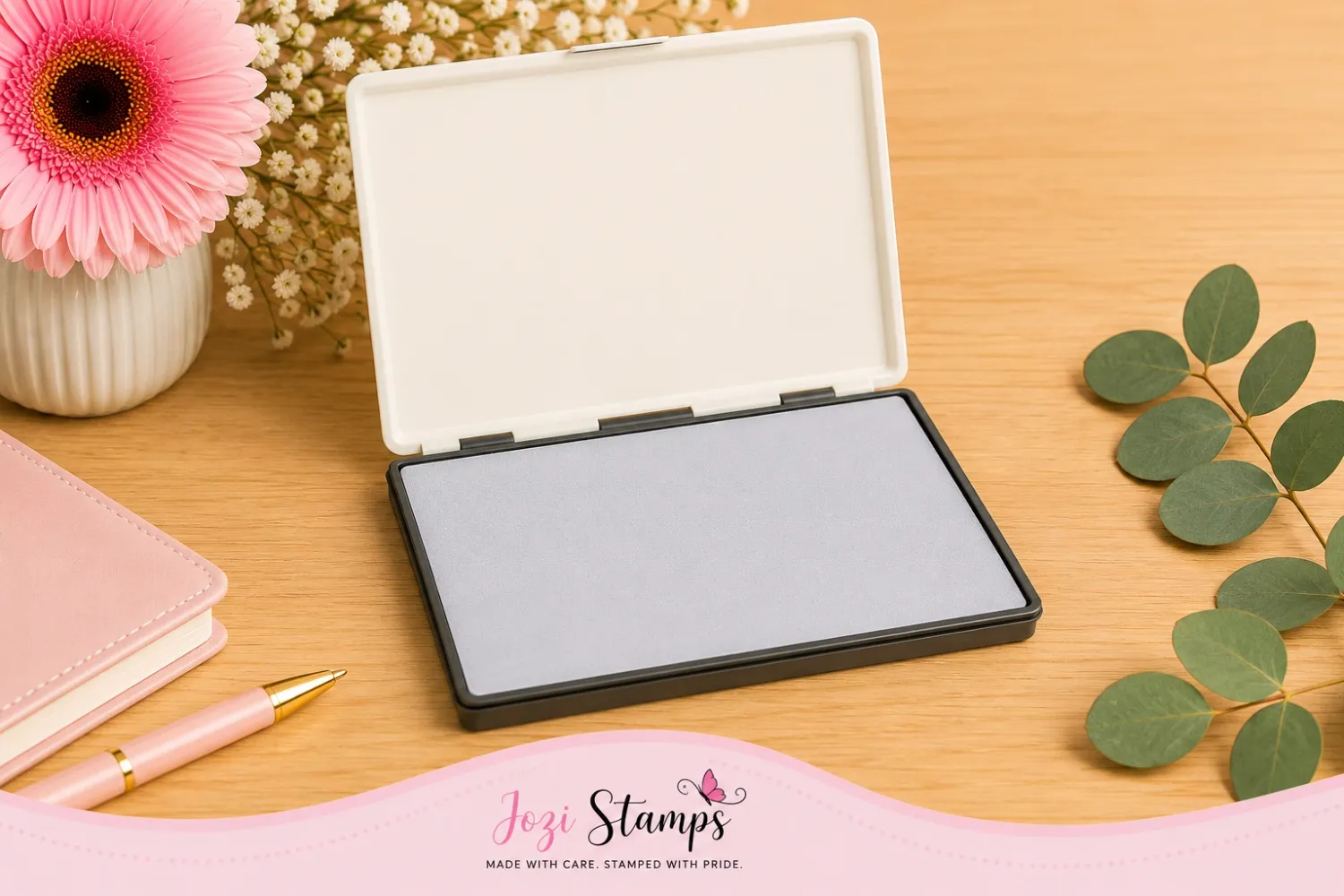 Shiny Stamp Pad MP-1F Metal (210x180mm) South Africa Jozi Stamps webp