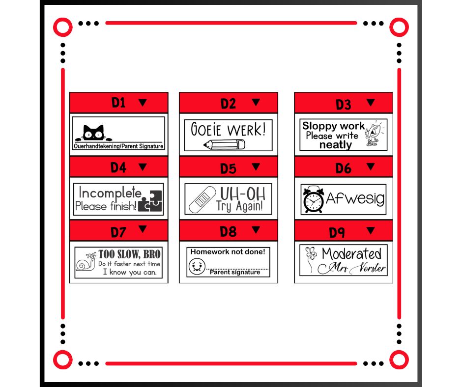 Rectangular Stamps (48x17mm) Rectangular Stamps (48x17mm)