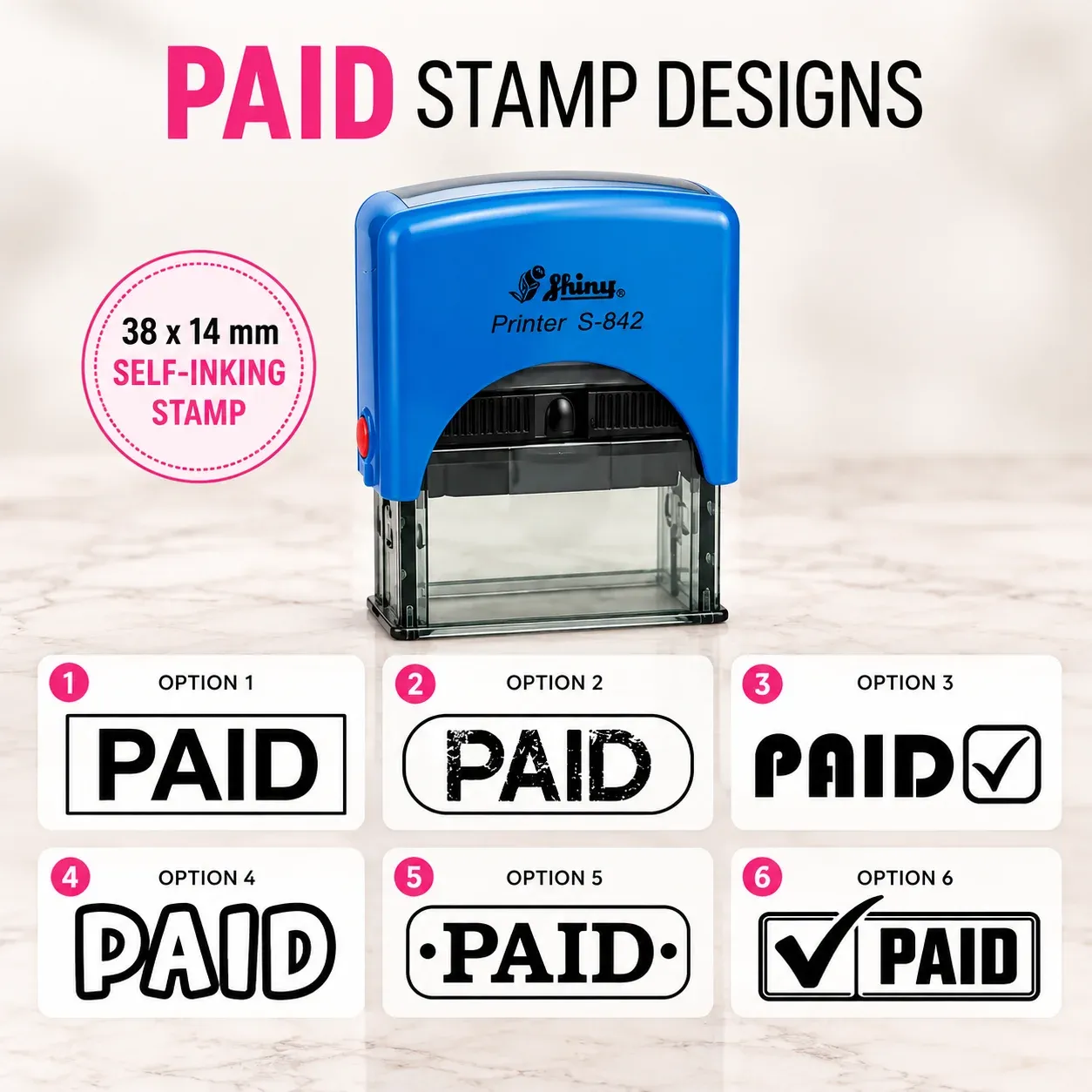 Shiny S842 PAID stamps Jozi Stamps webp