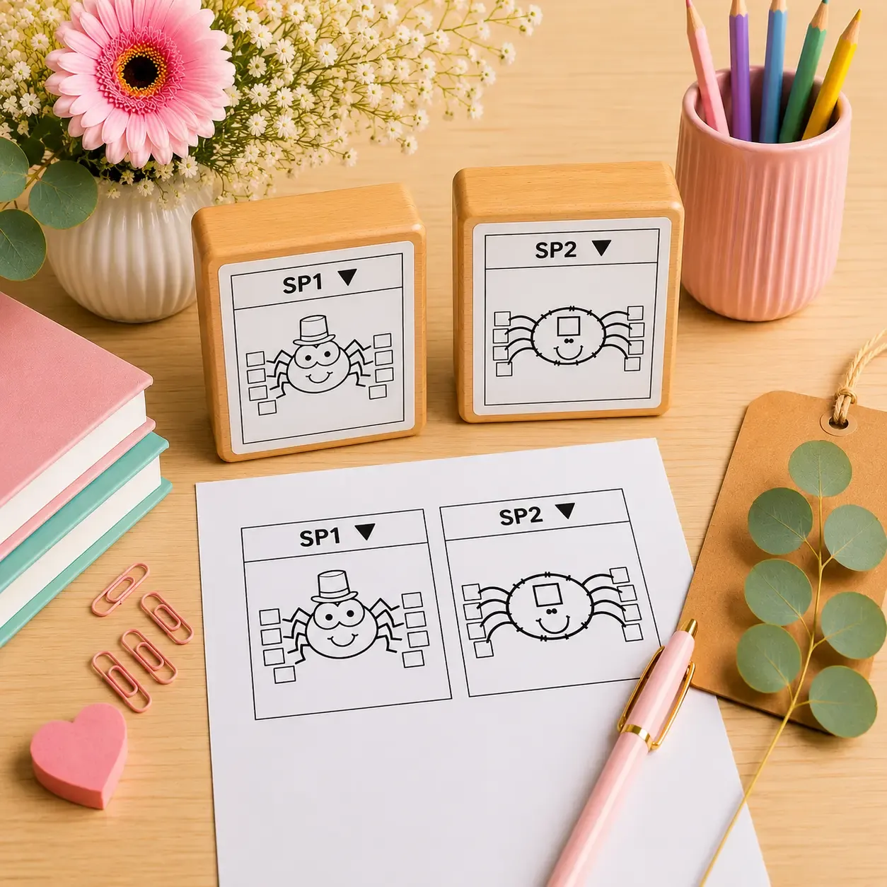 Wooden Spider Stamps Jozi Stamps webp