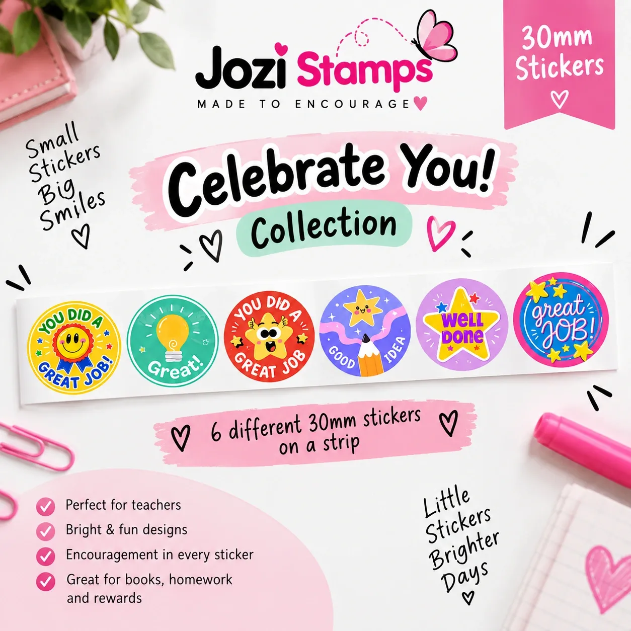 Teacher Reward Stickers Jozi Stamps webp