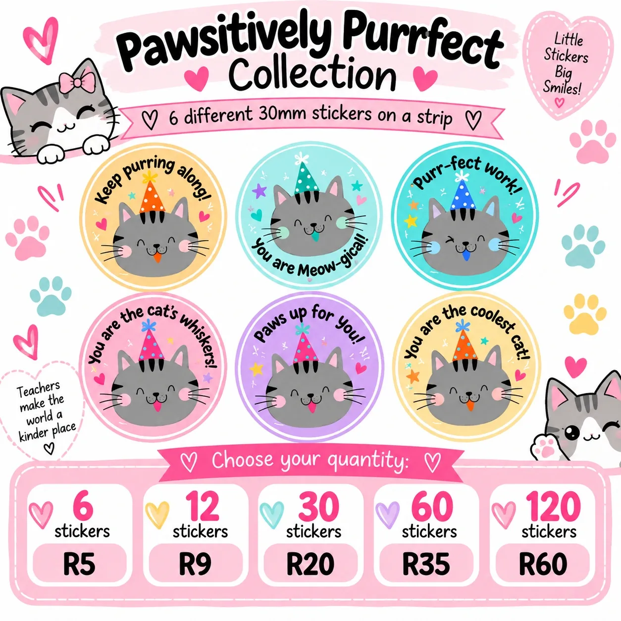 Teacher Reward Stickers Jozi Stamps webp