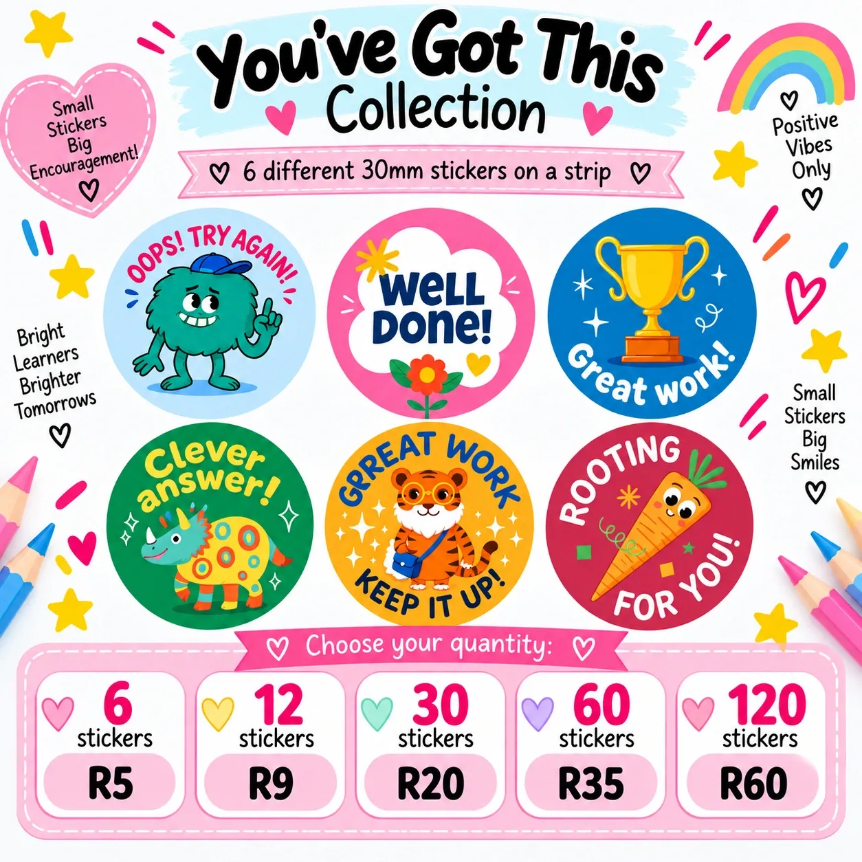 Teacher Reward Stickers Jozi Stamps webp
