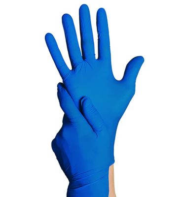 TouchFlex Premium Disposable Medical Nitrile Gloves Black or Blue