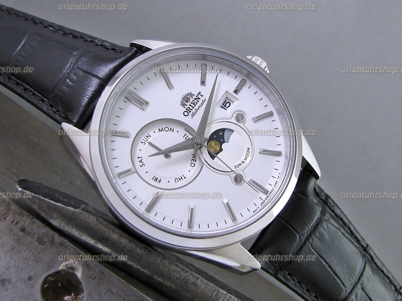 Orient Sun&Moon Automatik Armbanduhr RA-AK0305S10B Orient Sun&Moon Automatik Armbanduhr RA-AK0305S10B