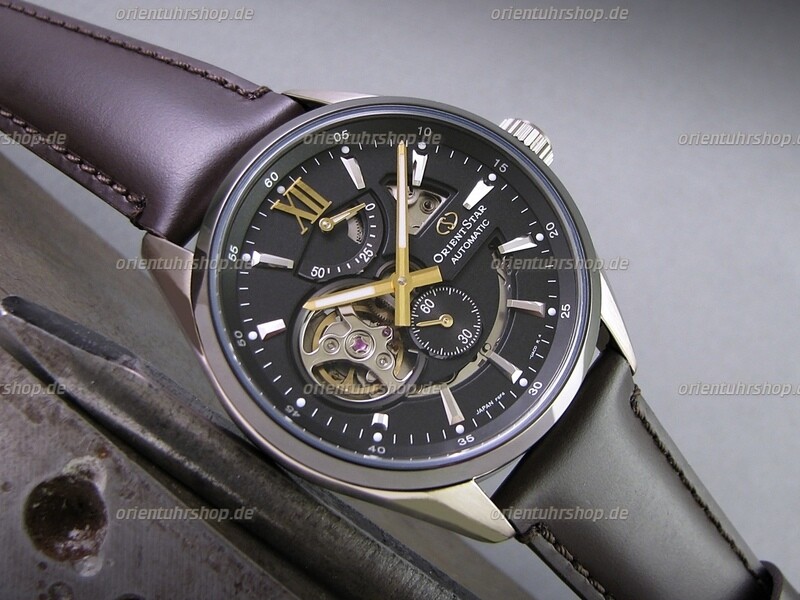 Orient Star Open-Heart Automatik Uhr RE-AV0115B00B Orient Star Open-Heart Automatik Uhr RE-AV0115B00B
